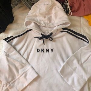 DKNY velvet sweater